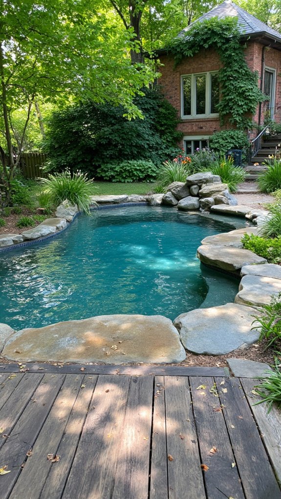 20 Smart Backyard Pool Layout Ideas That Just Work natural ecological swimming pools