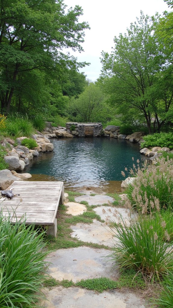 24 Contemporary Backyard Pool Designs For Modern Lifestyles natural oasis with biodiversity