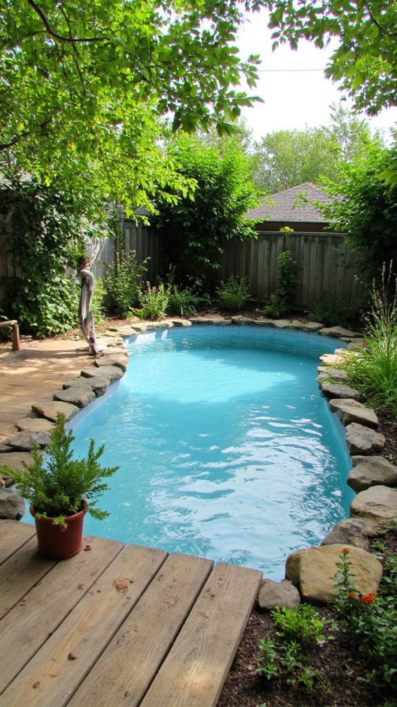 23 Clever Compact Backyard Pool Ideas For Limited Space natural pools promote sustainability