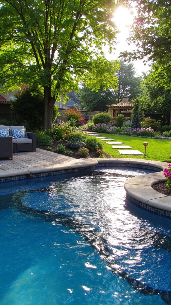 24 Smart Inground Backyard Pool Ideas For A Clean Finished Look optimal pool positioning tips