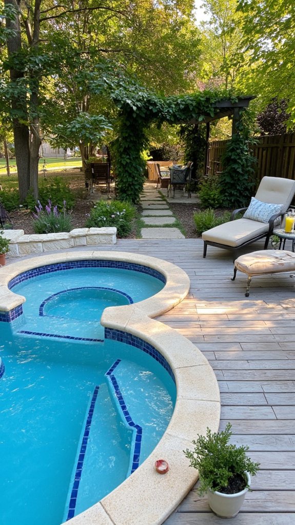 20 Smart Backyard Pool Layout Ideas That Just Work personal oasis for relaxation