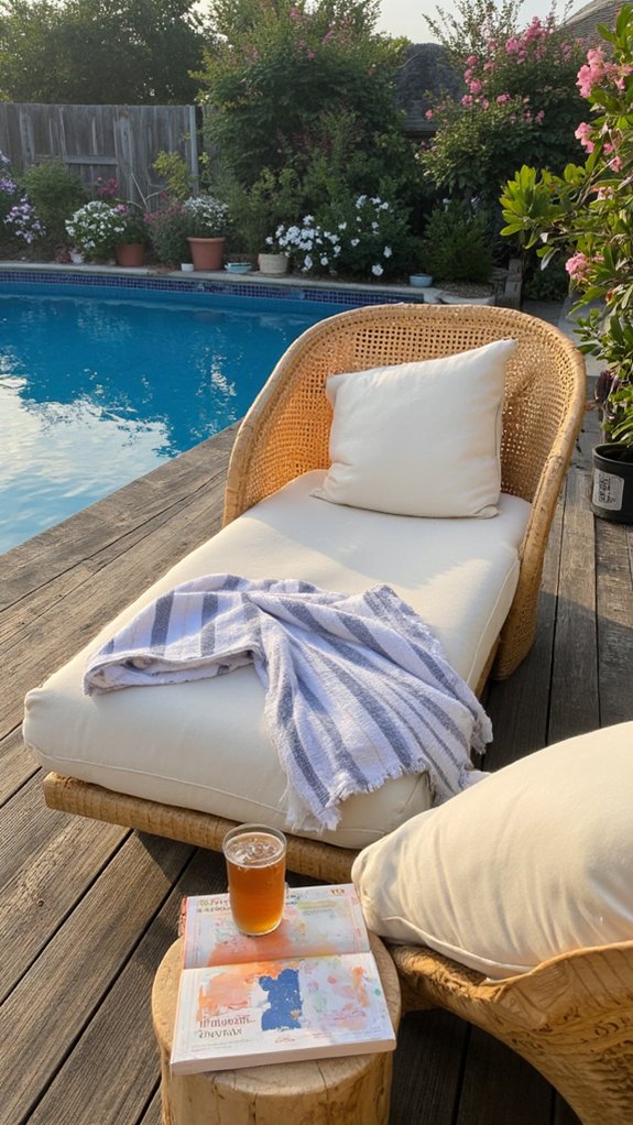25 Serene Poolside Lounge Area Ideas For Laid Back Days poolside relaxation essentials checklist
