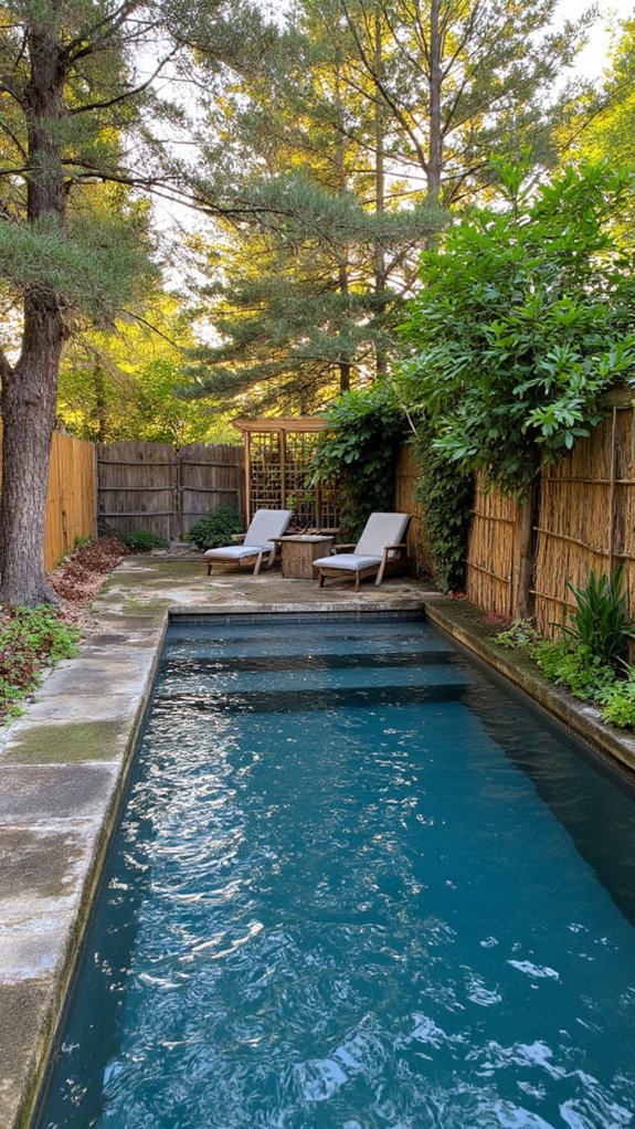 25 Breathtaking Infinity Pool Backyard Ideas For A Wow Factor privacy solutions for pools
