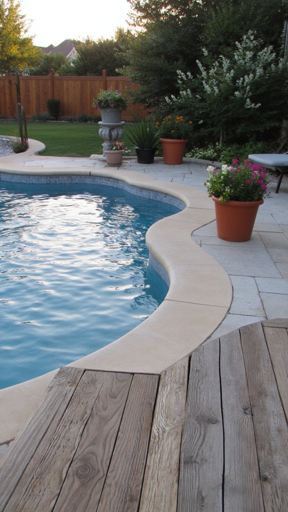 19 Functional Pool Coping Ideas With Designer Appeal quick and customizable installation