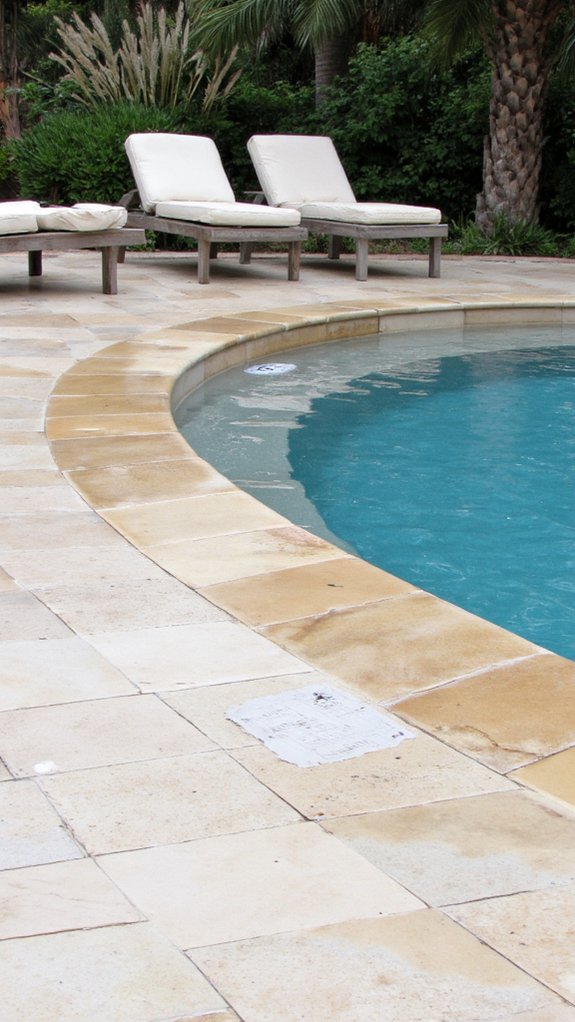 24 Neutral Pool Tile Ideas For A Calm Resort Vibe reflective glossy tile brilliance