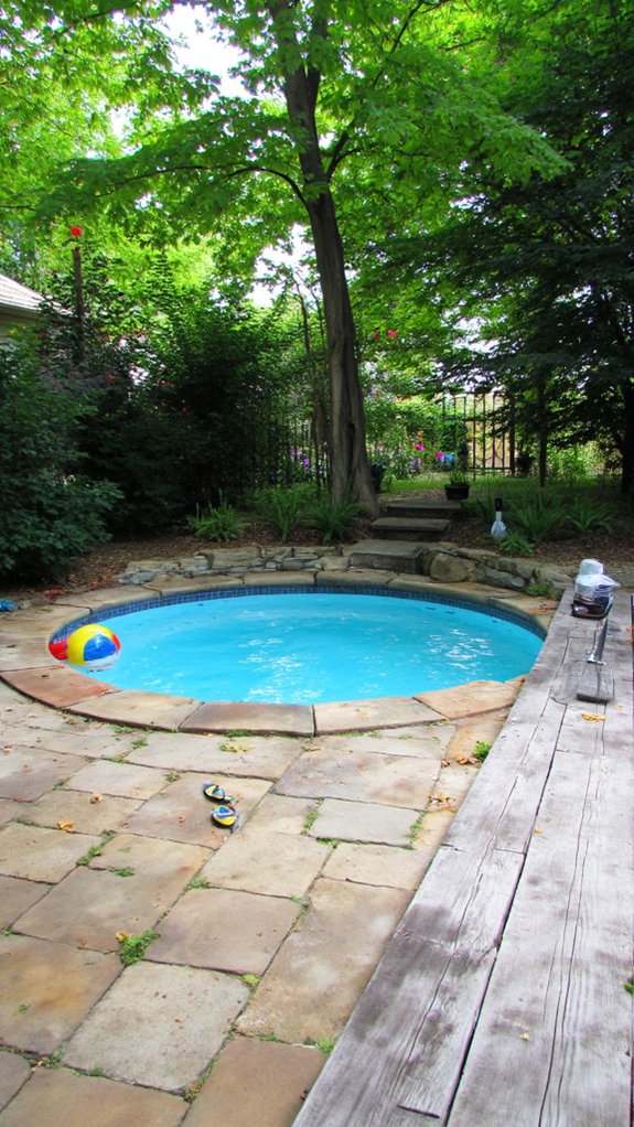 22 Fun Mini Pool Backyard Ideas For A Playful Twist regular mini pool maintenance