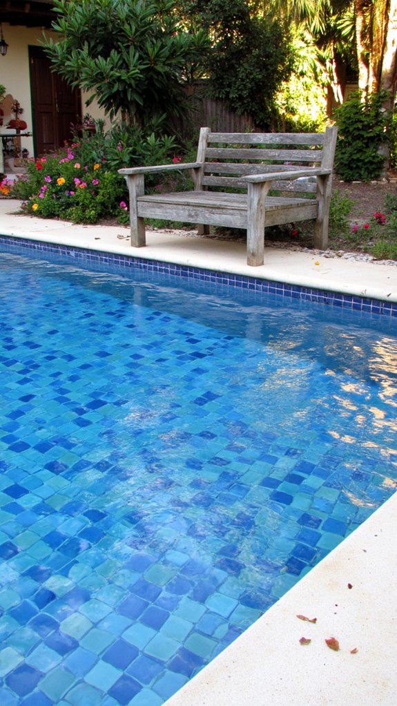 21 Stunning Pool Tile Ideas That Instantly Elevate Your Backyard regular tile maintenance tips