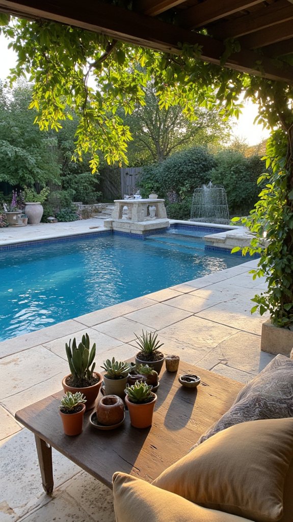 19 Beautiful Backyard Pool Patio Designs That Feel Seamless relaxation and social gatherings