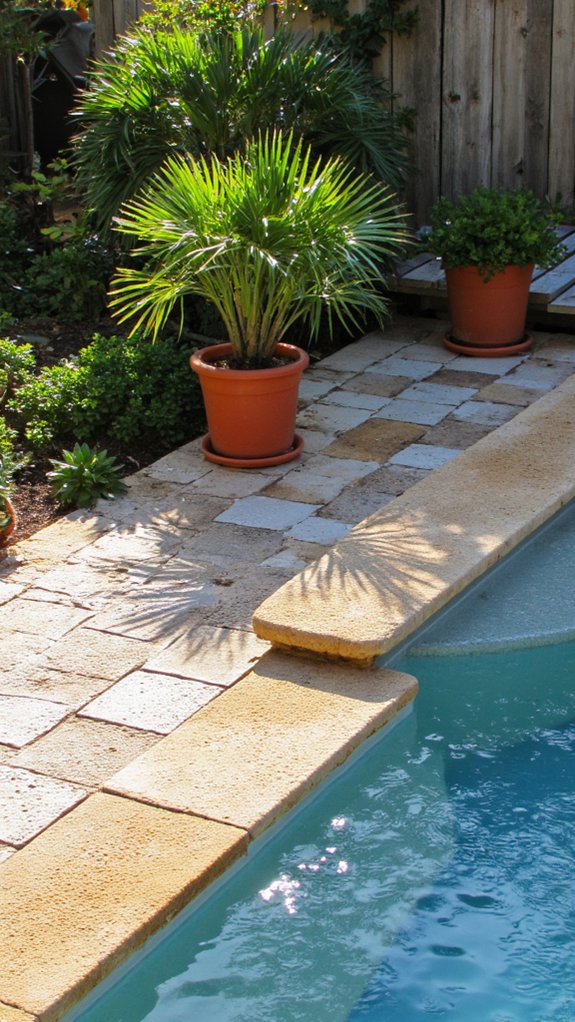 23 Practical Pool Tile Choices Built To Last Outdoors safe stylish pool experience