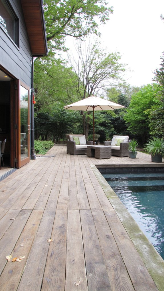 19 Beautiful Backyard Pool Patio Designs That Feel Seamless seamless indoor outdoor transitions