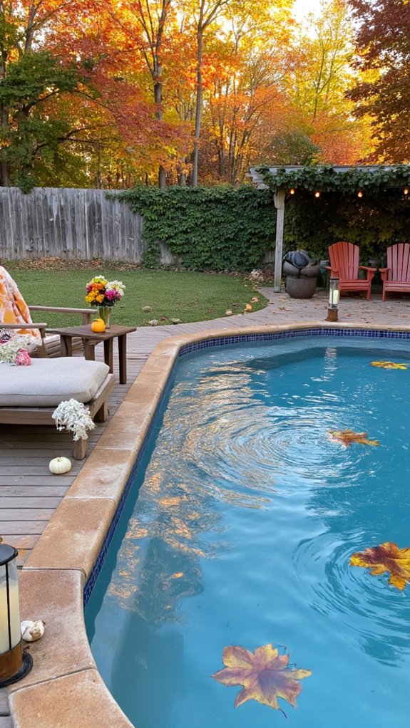 23 Family Friendly Backyard Pool Ideas Everyone Enjoys seasonal pool area decorations
