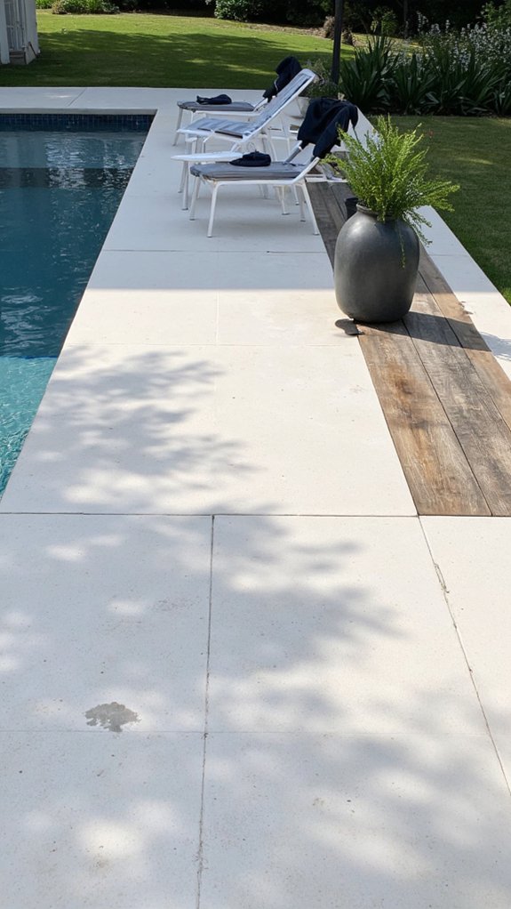 19 Seamless Backyard Patio With Pool Ideas For Flow serene minimalist outdoor retreat