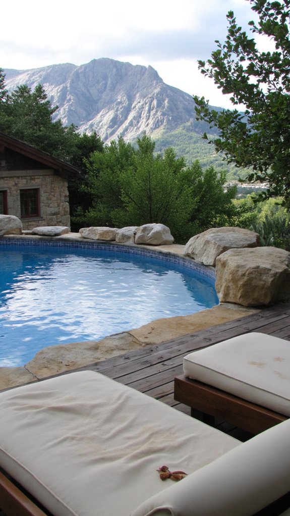 25 Breathtaking Infinity Pool Backyard Ideas For A Wow Factor serene mountain infinity pools