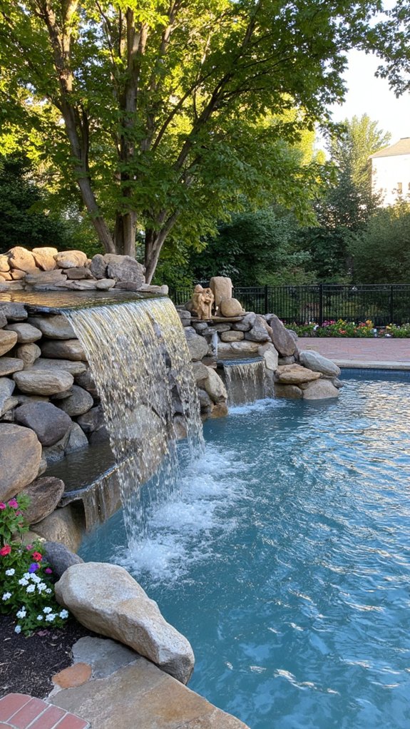 23 Luxurious Backyard Pool Oasis Ideas Worth Saving serene water features enhance relaxation