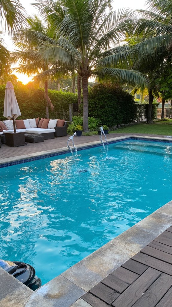 23 Luxurious Backyard Pool Oasis Ideas Worth Saving smart tech simplifies pool management