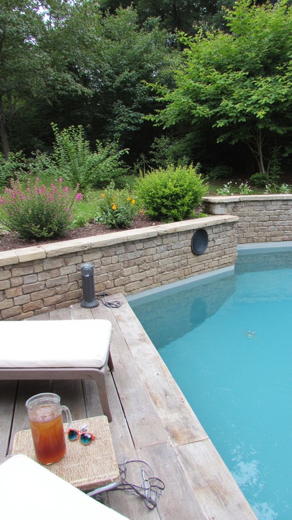 24 Relaxing Outdoor Pool Area Ideas For Unwinding After Long Days soothing music for relaxation