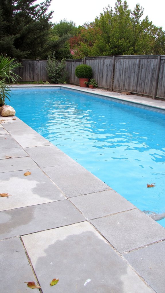 25 Bold Pool Tile Color Ideas That Make Water Pop sophisticated soft gray elegance