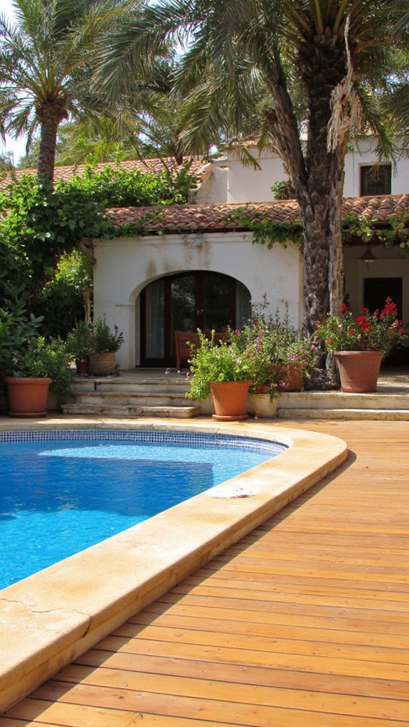 19 Mediterranean Pool Tile Ideas For A Sun Washed Look stylish and functional coping