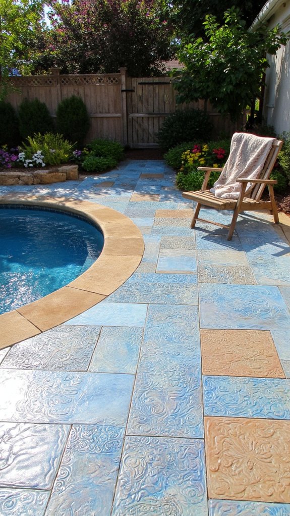 21 Stunning Pool Tile Ideas That Instantly Elevate Your Backyard stylish and safe pool tiles
