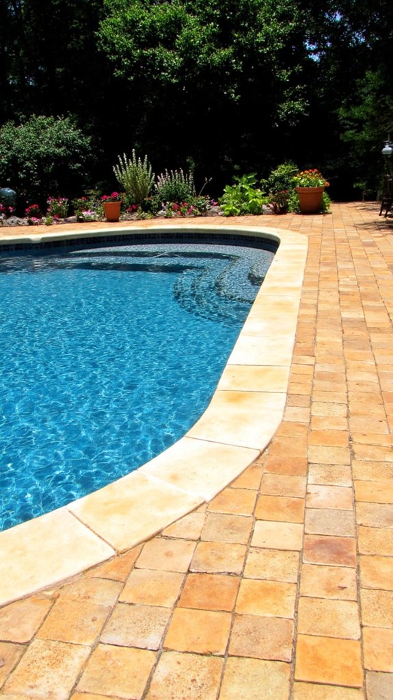 24 Stylish Pool Tile And Coping Ideas That Flow Naturally stylish durable pool pavers