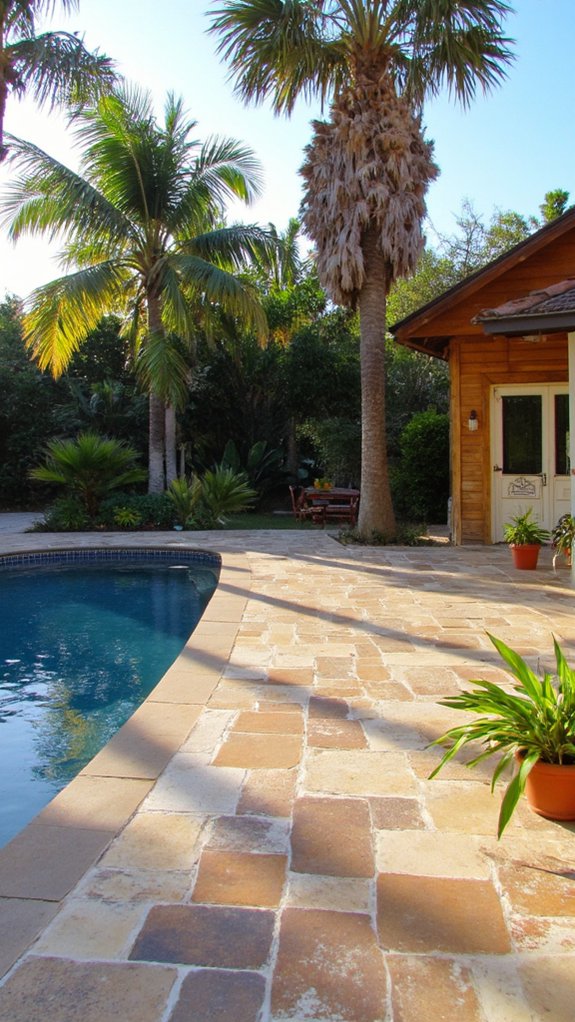 18 Durable Porcelain Pool Tile Ideas That Look Luxe stylish durable porcelain decking