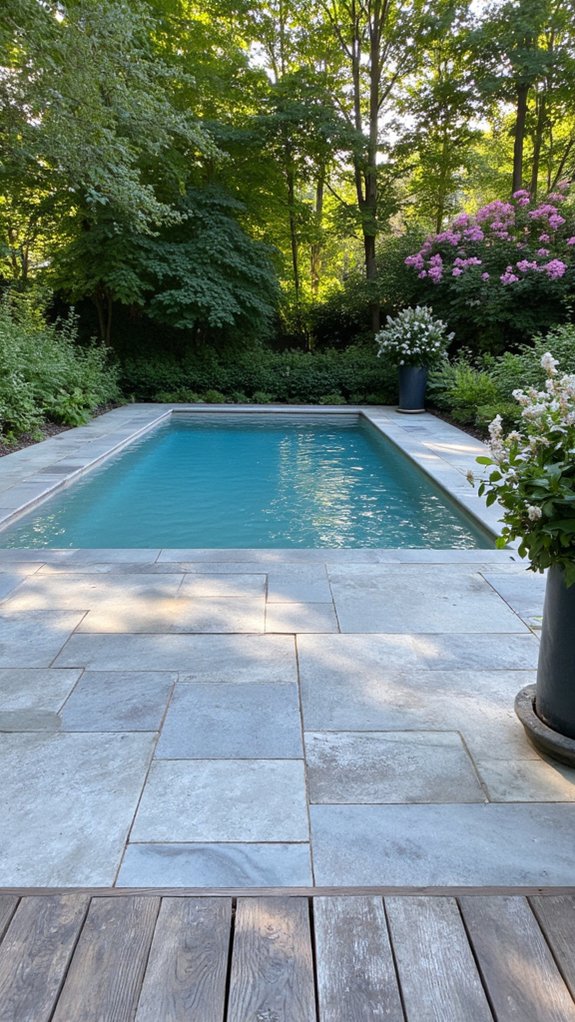 24 Stylish Pool Tile And Coping Ideas That Flow Naturally stylish durable porcelain tiles
