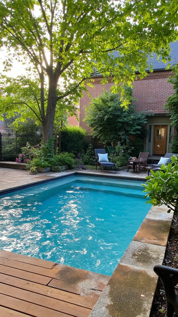 20 Chic Small Backyard Pool Designs That Maximize Style stylish practical small pools