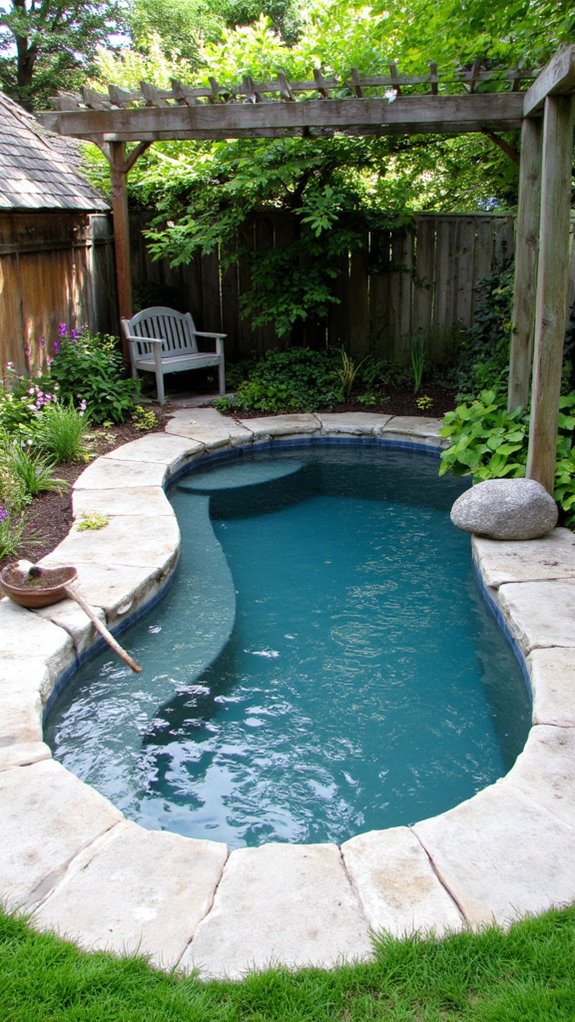 23 Clever Compact Backyard Pool Ideas For Limited Space stylish small pool designs
