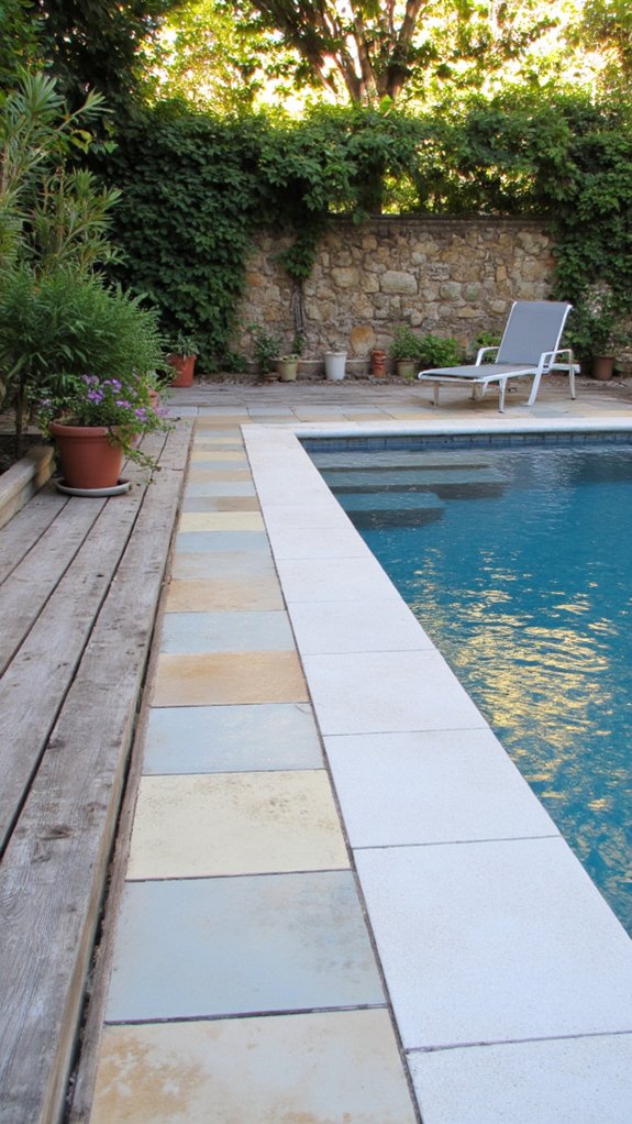 21 Decorative Pool Tile Ideas That Add Subtle Personality subtle elegance in porcelain