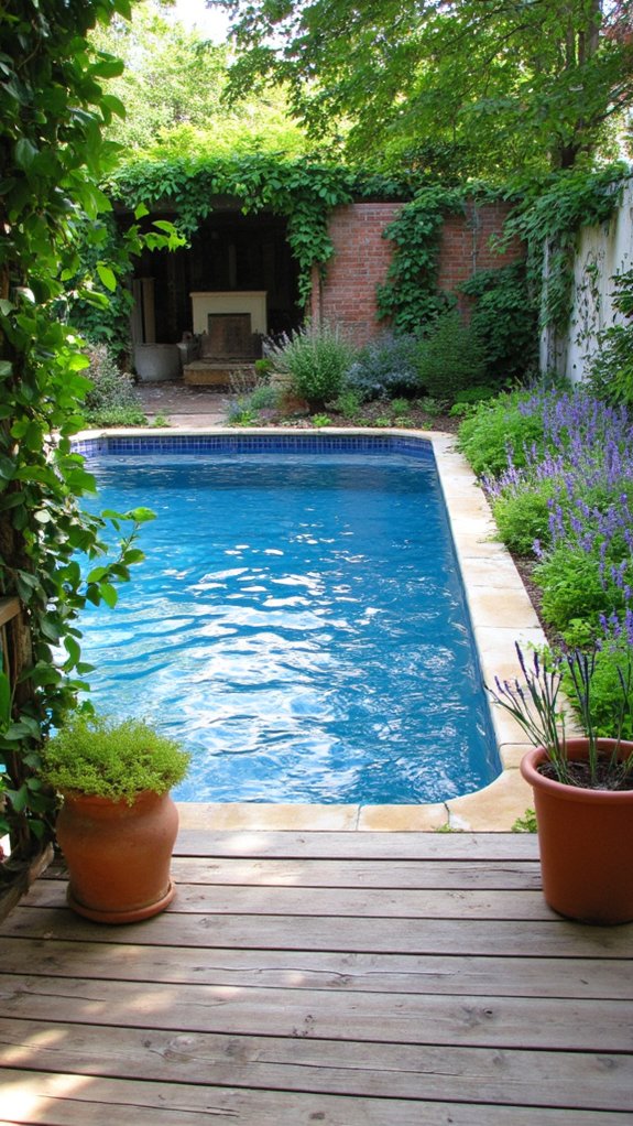 25 Inviting Backyard Pool Area Inspiration For Total Comfort sustainable backyard pool landscaping