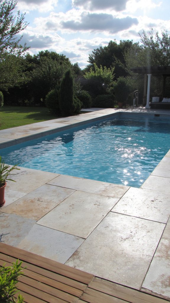 18 Smart Pool Tiling Ideas For A Cohesive Outdoor Space tile size impacts aesthetics