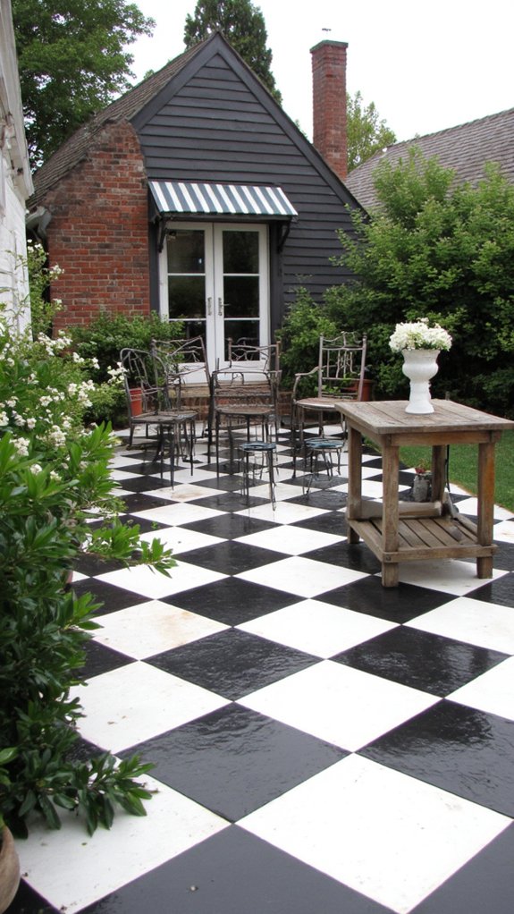 18 Striking Black Pool Tile Ideas For A Modern Statement timeless black and white elegance