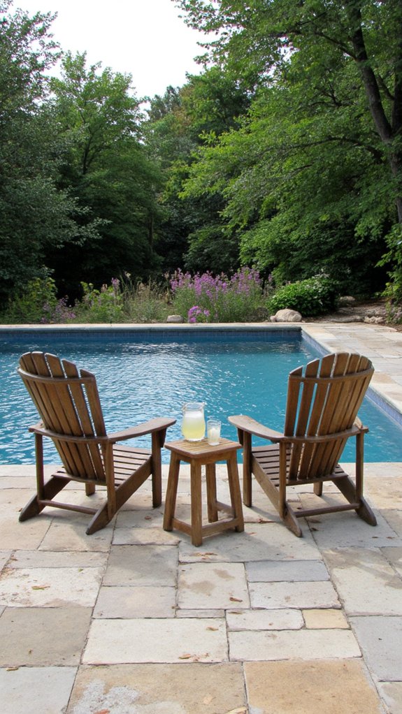 25 Serene Poolside Lounge Area Ideas For Laid Back Days timeless charm and comfort