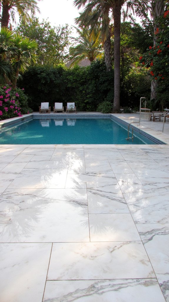22 Brilliant Pool Tile Ideas With A High-End Finish timeless elegance and luxury