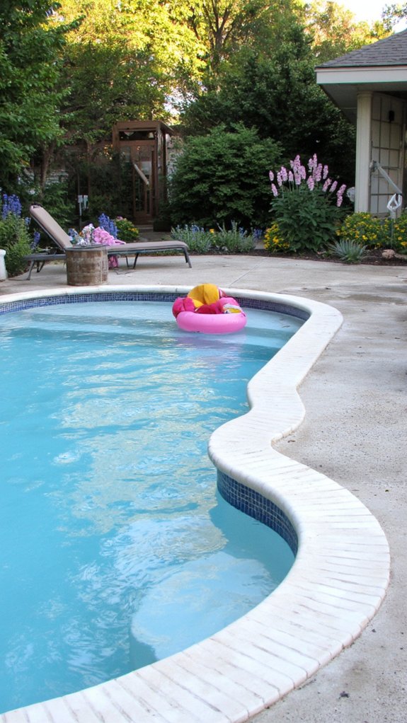 19 Beautiful White Pool Tile Ideas For A Fresh Clean Look timeless elegance for pools