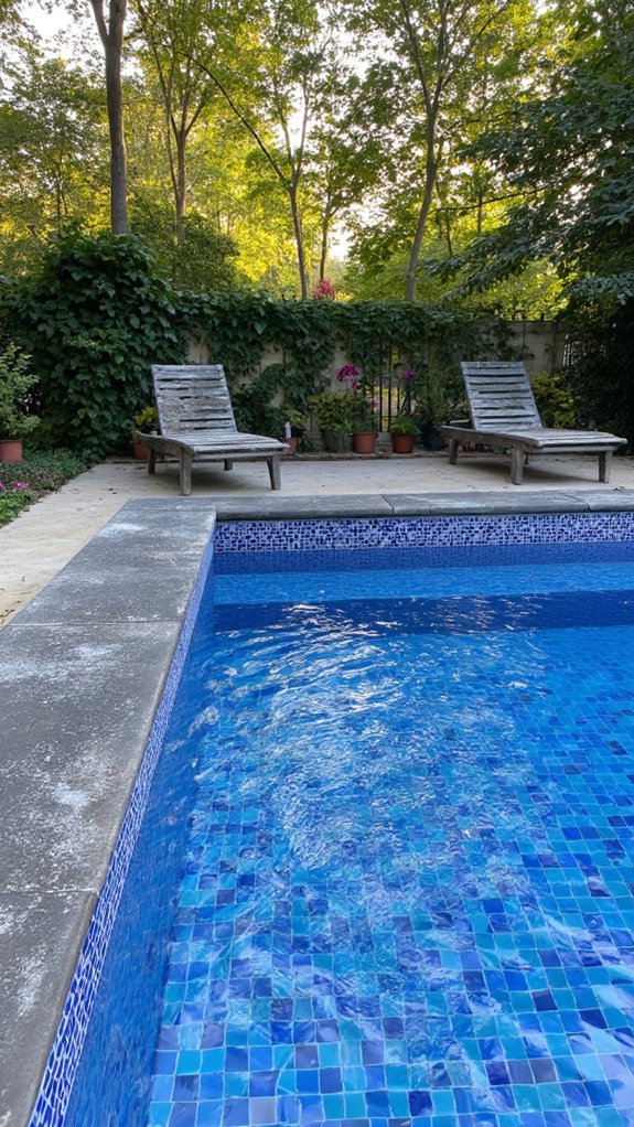 22 Fresh Pool Area Tile Ideas To Refresh The Whole Space timeless elegance in pools