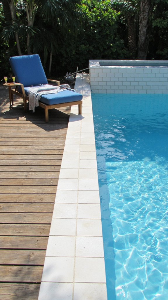 18 Timeless Waterline Pool Tile Styles That Always Feel Right timeless elegance in pools