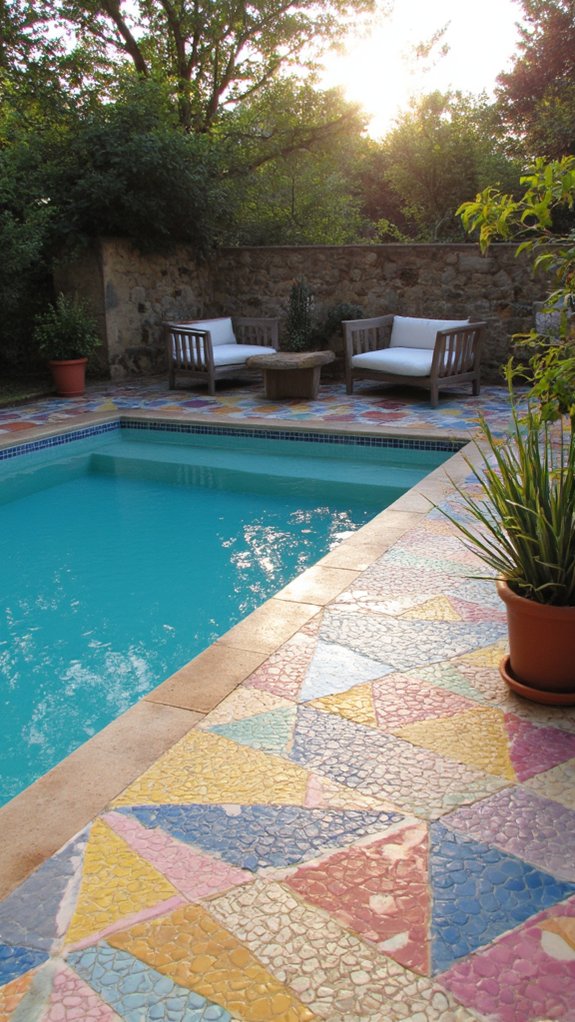21 Classic Pool Tile Ideas Suited To Any Home Style transformative 3d pool tiles