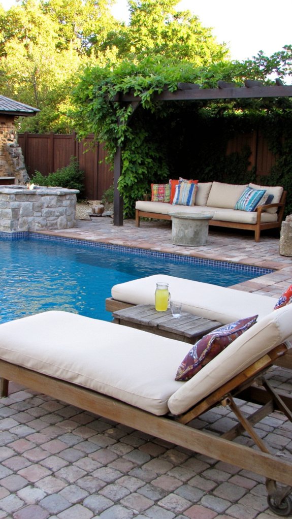 24 Stylish Outdoor Kitchen and Pool Ideas For Summer Hosting ultimate poolside relaxation retreat