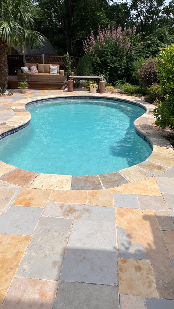 19 Seamless Backyard Patio With Pool Ideas For Flow unique pool design options