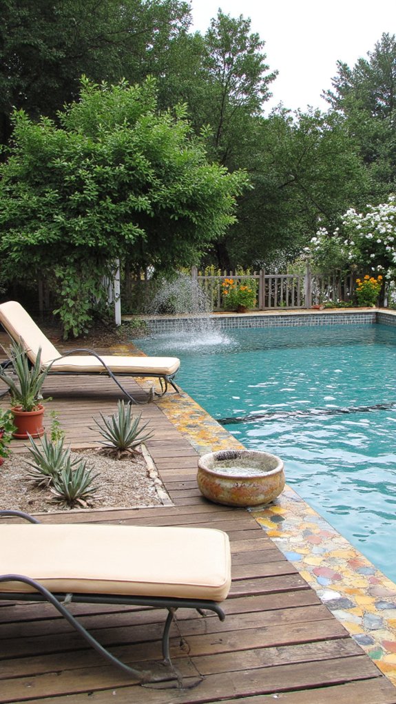 24 Gorgeous Pool Tile Inspiration Worth Saving Right Now vintage charm for pools