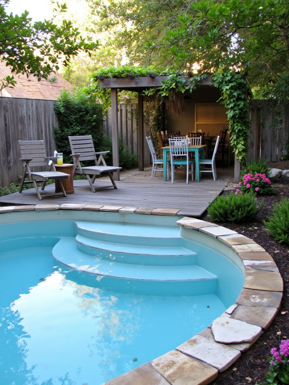 22 Clever Small Semi Inground Pool Ideas for Compact Yards affordable compact pool solution