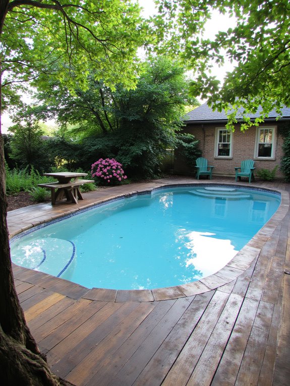 18 Inspiring Small Inground Pool Ideas for a Relaxed Backyard affordable fun family pools