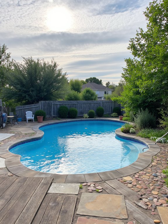 22 Affordable Semi Inground Pool Cost Ideas Worth Considering affordable pool material options