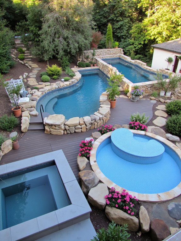 22 Fresh Raised Pool Ideas That Add Visual Interest categories of raised pools