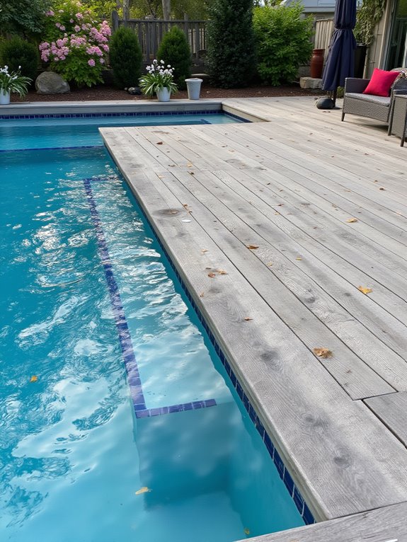 20 Modern Half Inground Pool Ideas With a Deck That Feel Built In customize pool for lifestyle