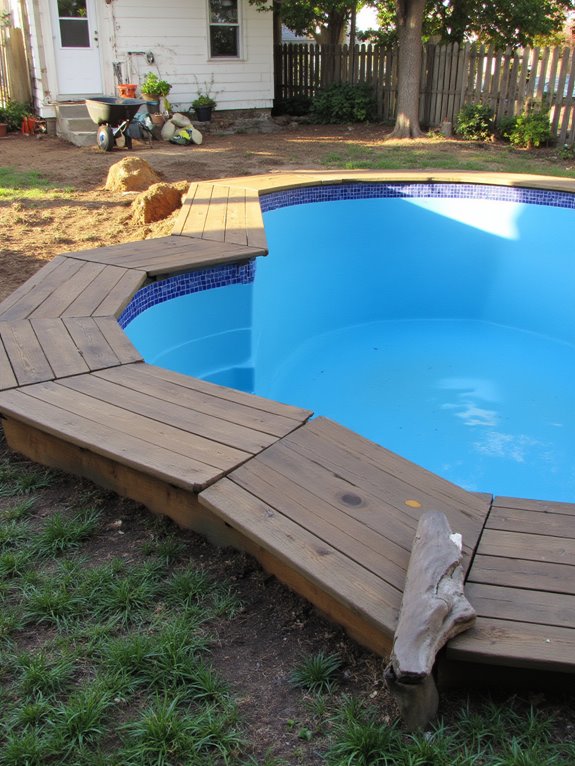 22 Affordable Semi Inground Pool Cost Ideas Worth Considering diy savings versus professional expertise