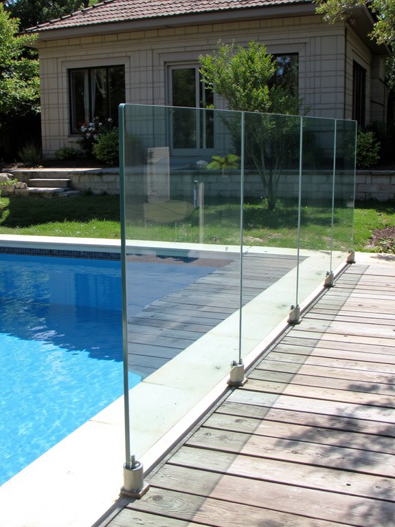 23 Stylish Semi Inground Pool Fence Ideas That Feel Light elegant safety for pools