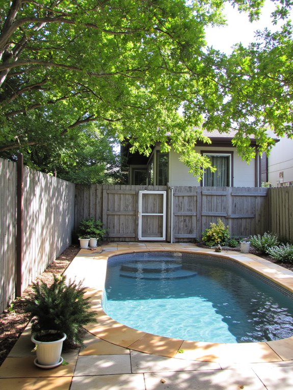 19 Simple Oval Semi Inground Pool Ideas That Feel Balanced family pool safety measures