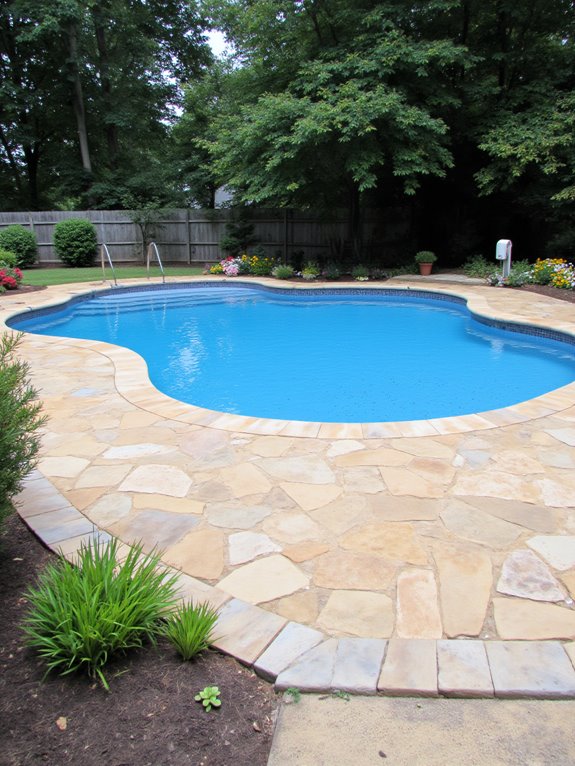 25 Smart Backyard Pool Ideas With a Paver Deck That Last harmonious pool and deck design